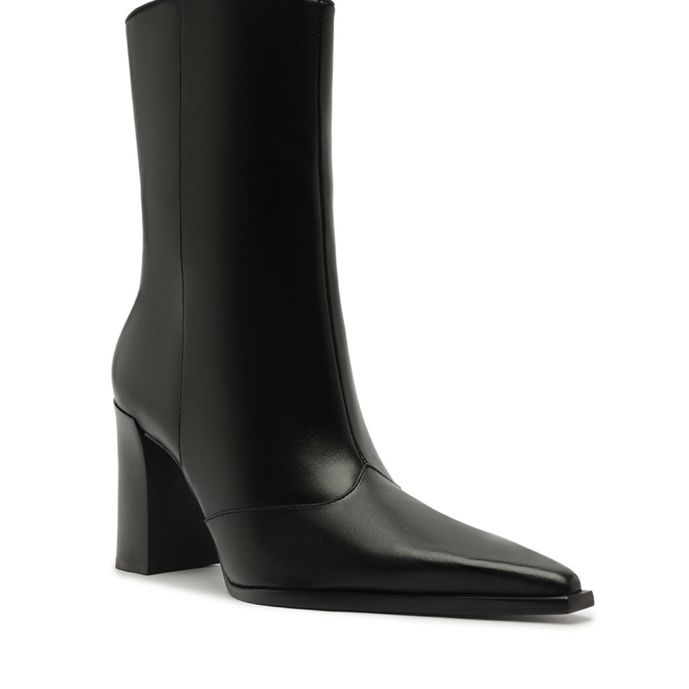 SCHUTZ Black Heeled Boots